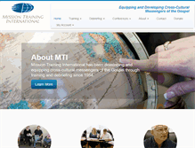 Tablet Screenshot of mti.org