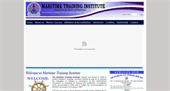 Desktop Screenshot of mti.edu.pk